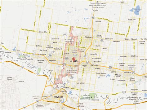 Texas map mcallen - With interactive McAllen Texas Map, view regional highways maps, road situations, transportation, lodging guide, geographical map, physical maps and more information. On McAllen Texas Map, you can view all states, regions, cities, towns, districts, avenues, streets and popular centers' satellite, sketch and terrain maps.